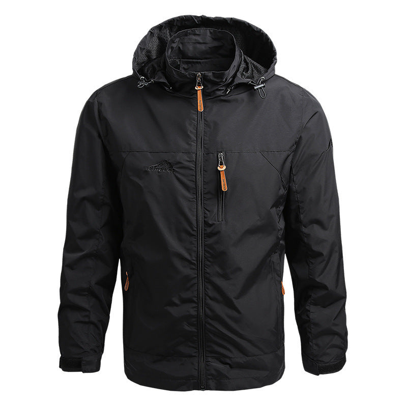 Rozmiary M–5XL 🧥 Męska kurtka outdoorowa z kapturem, luźny krój, oferta ograniczona czasowo