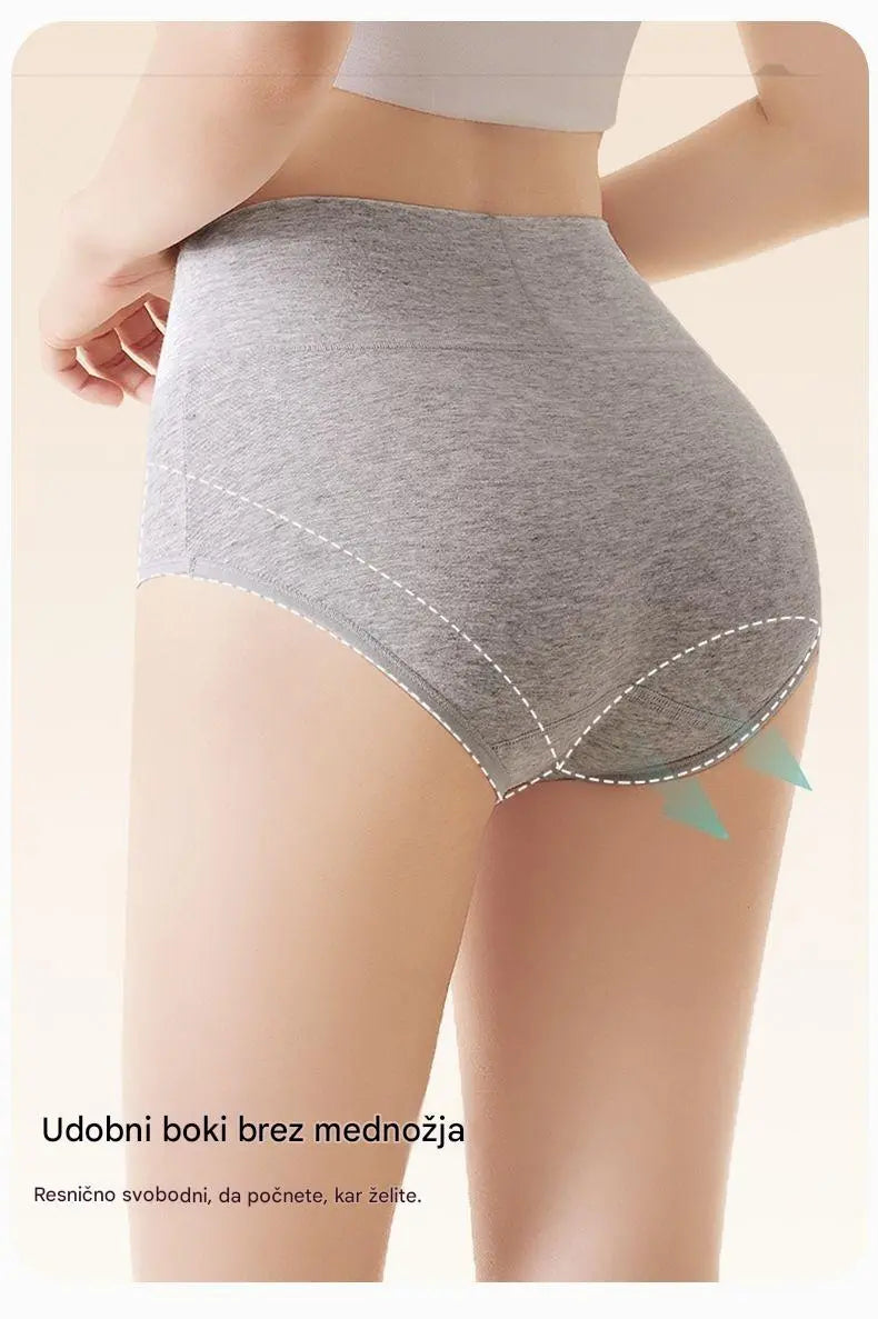 💖 【45–95 kg】Oferta specjalna ograniczona czasowo | Wysokiej jakości bawełniane majtki z wysokim stanem