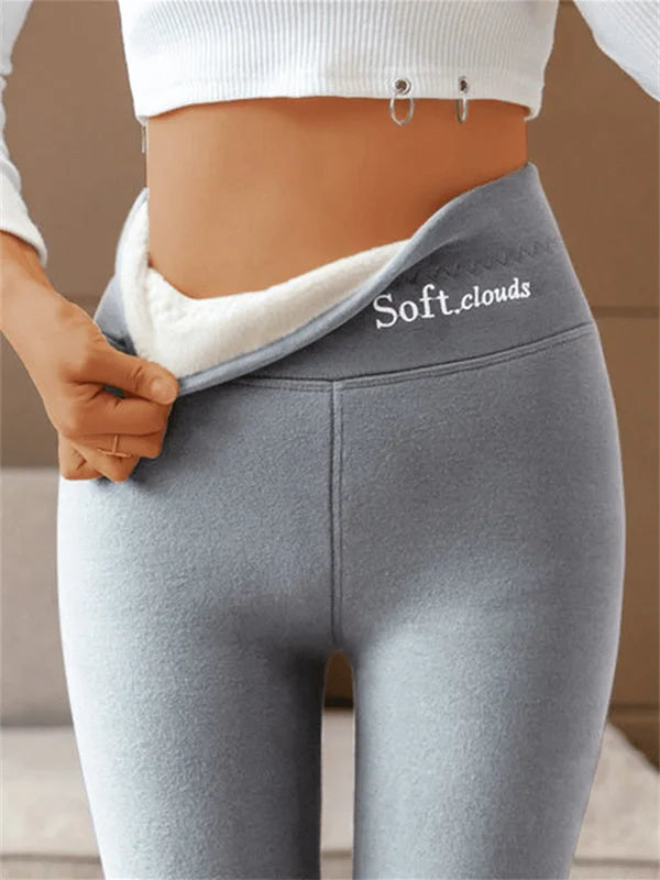 Kup jeden, drugi otrzymasz gratis！[S-5XL] Legginsy ocieplane z wełny, wysoki stan, duży rozmiar, wysoka elastyczność – niezbędne na jesień/zimę 2026