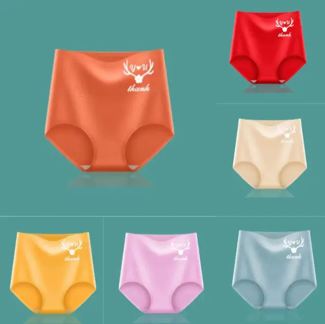 💖 【45–95 kg】Oferta specjalna ograniczona czasowo | Wysokiej jakości bawełniane majtki z wysokim stanem