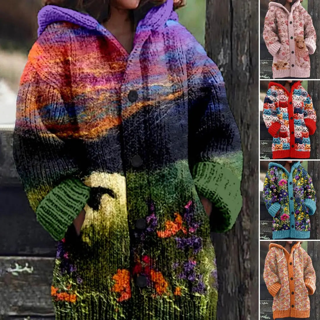 【S-6XL】🥰Nowy wygodny sweterek w stylu retro