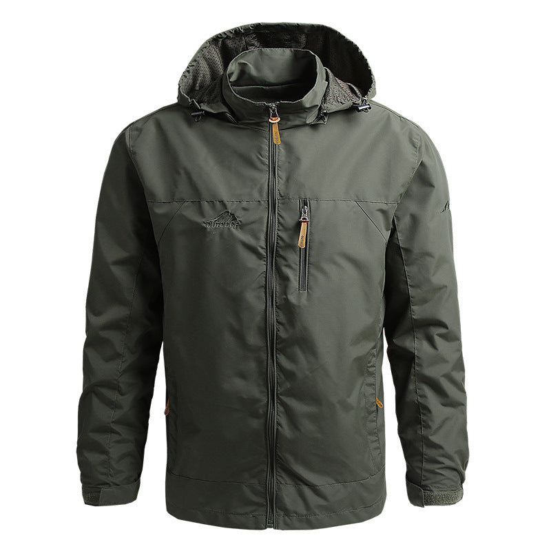 Rozmiary M–5XL 🧥 Męska kurtka outdoorowa z kapturem, luźny krój, oferta ograniczona czasowo