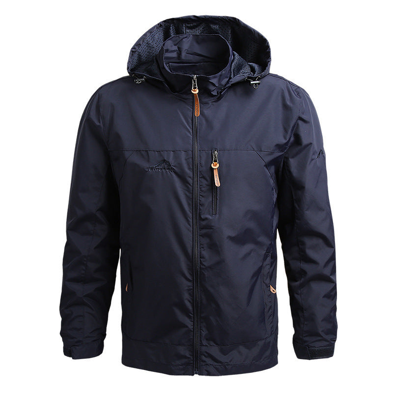 Rozmiary M–5XL 🧥 Męska kurtka outdoorowa z kapturem, luźny krój, oferta ograniczona czasowo