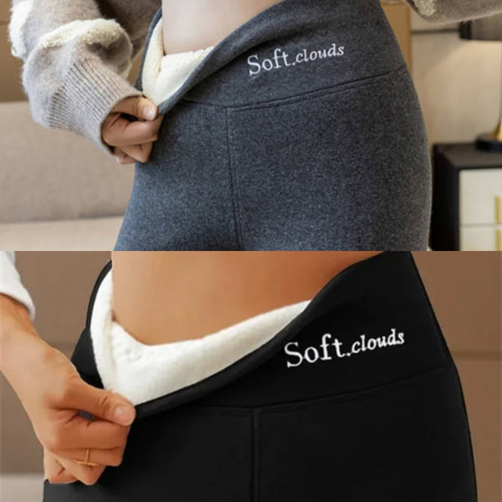 Kup jeden, drugi otrzymasz gratis！[S-5XL] Legginsy ocieplane z wełny, wysoki stan, duży rozmiar, wysoka elastyczność – niezbędne na jesień/zimę 2026
